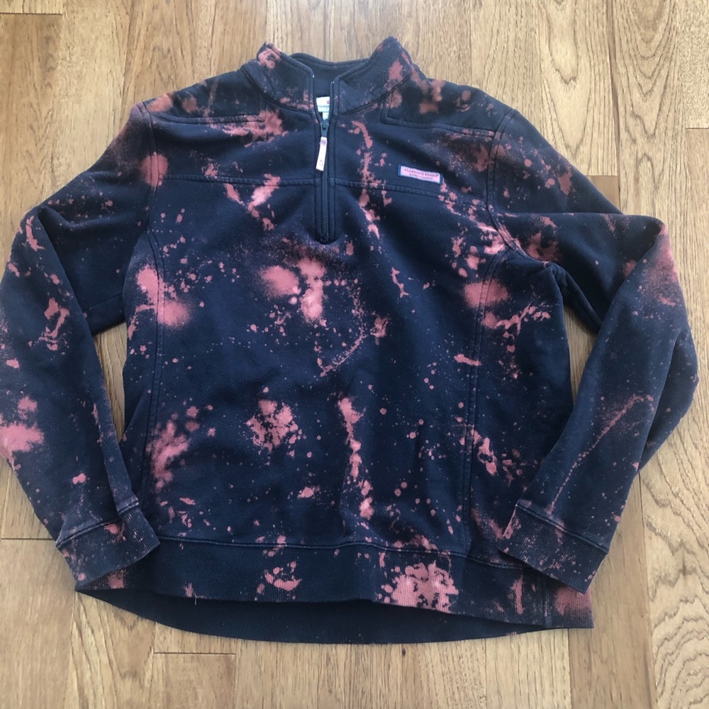 Vineyard Vines Shep Shirt - custom bleach dye